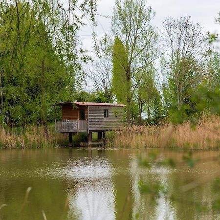 Lakeside Cabin On Stilts- 'Kingfisher' Rous Lench Luaran gambar